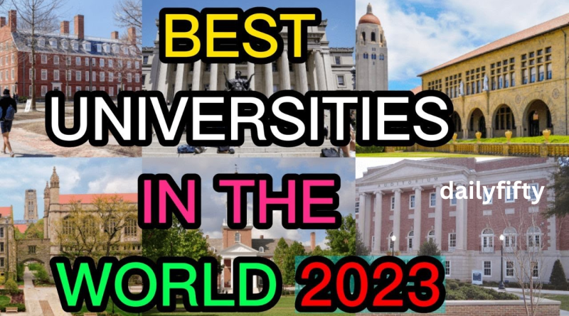 Top 5 University Worldwide 2023 - Dailyfifty